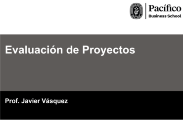 Evaluación de proyectos